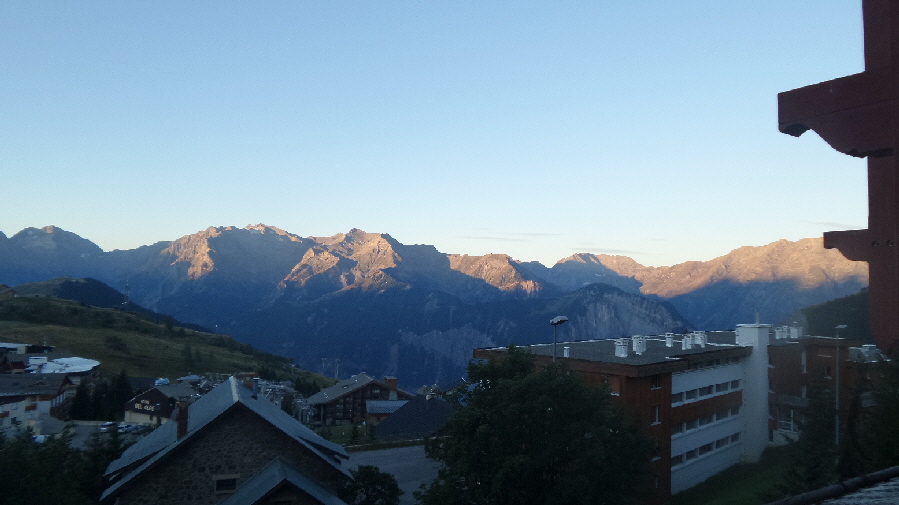 Alpe d' Huez, wieder Top Wetter 